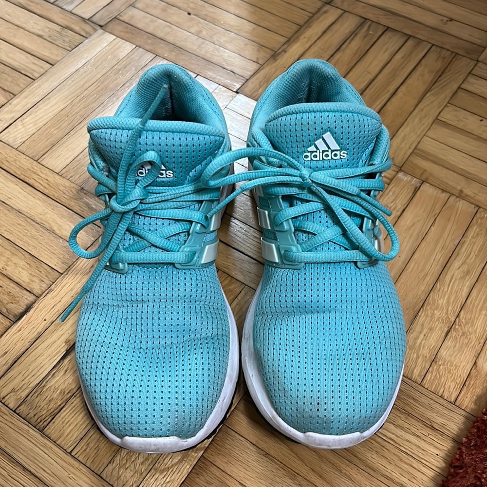 Adidas cloud foam aqua Tiffany blue